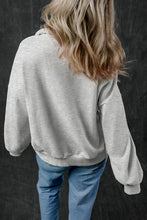 Load image into Gallery viewer, Half Zip Long Sleeve Sweatshirt
