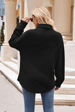 Load image into Gallery viewer, Mandy Collared Neck Dropped Shoulder Shirt
