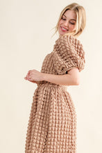 Load image into Gallery viewer, And The Why Full Size Square Neck Puff Sleeve Dress
