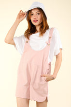 Load image into Gallery viewer, VERY J Adjustable Waist Suspender Overalls with Pockets
