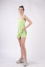 Load image into Gallery viewer, VERY J Sleeveless Active Tennis Dress with Unitard Liner
