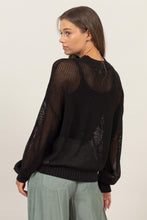 Load image into Gallery viewer, HYFVE Star Pattern Openwork Knit Cover Up
