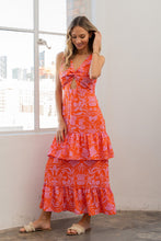 Load image into Gallery viewer, Sew In Love Full Size Floral Ruffled Maxi Sleeveless Dress

