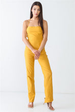 Load image into Gallery viewer, Doreli Group Backless Tied Spaghetti Strap Sleeveless Jumpsuit
