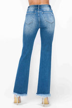 Load image into Gallery viewer, bytos Full Size Raw Hem Distressed High Rise Bootcut Jeans
