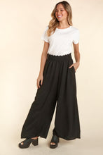 Load image into Gallery viewer, Haptics Elastic Waist Wide Leg Pants with Pockets

