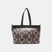 Load image into Gallery viewer, Nicole Lee USA Geometric Pattern Large Handbag

