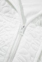 Load image into Gallery viewer, Baseball Collar Floral Quilted Jacket
