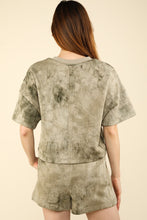 Load image into Gallery viewer, VERY J Quilted Washed Crop Top and Shorts Set
