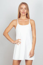 Load image into Gallery viewer, VERY J Sleeveless Active Tennis Dress with Unitard Liner
