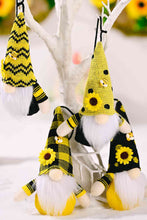 Load image into Gallery viewer, Random 4-Pack Sunflower Faceless Gnome Ornaments
