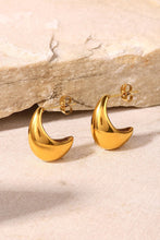 Load image into Gallery viewer, Stainless Steel C-Hoop Earrings
