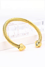 Load image into Gallery viewer, Stainless Steel Twisted Open Bracelet
