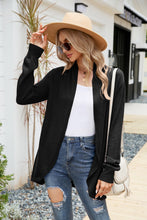 Load image into Gallery viewer, Open Front Long Sleeve Longline Cardigan
