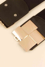 Load image into Gallery viewer, Geometric Buckle Elastic Wide Belt
