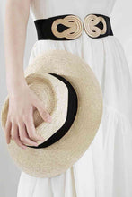 Load image into Gallery viewer, Twisted Alloy Buckle Wide Belt

