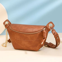 Load image into Gallery viewer, PU Leather Sling Bag
