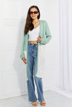 Load image into Gallery viewer, Culture Code Until You Came Color Block Duster Cardigan
