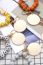 Load image into Gallery viewer, Assorted 4-Pack Wristlet Bead Key Chain
