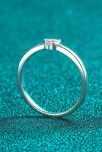 Load image into Gallery viewer, Heart-Shaped Moissanite Solitaire Ring
