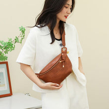 Load image into Gallery viewer, PU Leather Sling Bag
