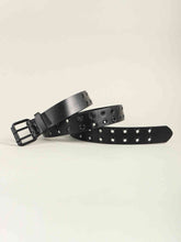 Load image into Gallery viewer, Grommet PU Leather Belt
