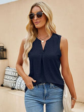 Load image into Gallery viewer, Eyelet Notched Tank
