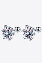 Load image into Gallery viewer, Grateful For You Moissanite Stud Earrings
