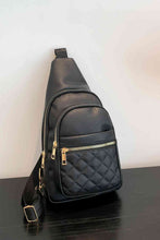 Load image into Gallery viewer, PU Leather Sling Bag
