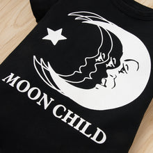 Load image into Gallery viewer, MOON CHILD Graphic Round Neck Bodysuit
