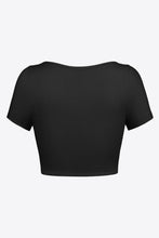 Load image into Gallery viewer, Square Neck Ribbed Crop Top
