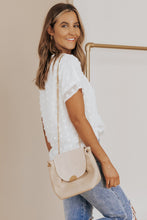 Load image into Gallery viewer, Swiss Dot Round Neck Blouse
