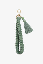 Load image into Gallery viewer, Wristlet Keychain with Tassel
