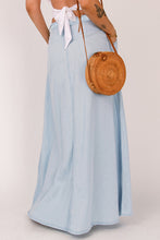 Load image into Gallery viewer, Button Front Denim Skirt with Pockets
