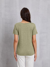 Load image into Gallery viewer, LOVE V-Neck Short Sleeve T-Shirt
