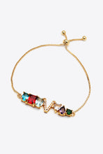 Load image into Gallery viewer, U to Z Zircon Bracelet
