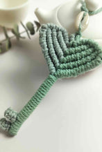 Load image into Gallery viewer, Cotton Cord Key Shape Pendant Necklace
