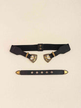 Load image into Gallery viewer, Double Buckle PU Leather Belt
