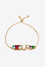 Load image into Gallery viewer, U to Z Zircon Bracelet
