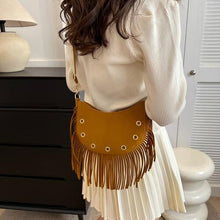Load image into Gallery viewer, Fringe Detail Crossbody Bag
