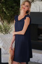 Load image into Gallery viewer, Cute Ruffle Collar Summer Dress
