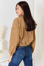 Load image into Gallery viewer, Double Take Long Sleeve Dropped Shoulder Jacket
