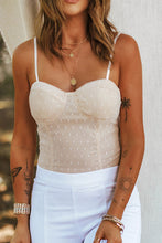 Load image into Gallery viewer, Polka Dot Spaghetti Strap Bodysuit
