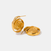 Load image into Gallery viewer, 18K Gold-Plated Hoop Earrings
