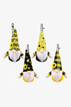 Load image into Gallery viewer, Random 4-Pack Sunflower Faceless Gnome Ornaments
