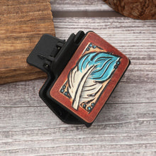 Load image into Gallery viewer, PU Leather Acrylic Claw Clip
