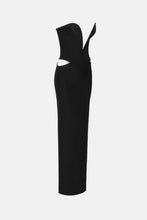 Load image into Gallery viewer, Strapless Plunge Top and Cutout Maxi Skirt Set
