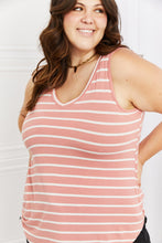 Load image into Gallery viewer, Zenana Find Your Path Full Size Sleeveless Striped Top
