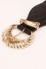 Load image into Gallery viewer, Shell Alloy Buckle Elastic Belt
