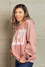 Load image into Gallery viewer, Sweet Claire &quot;Malibu&quot; Oversized Crewneck Sweatshirt
